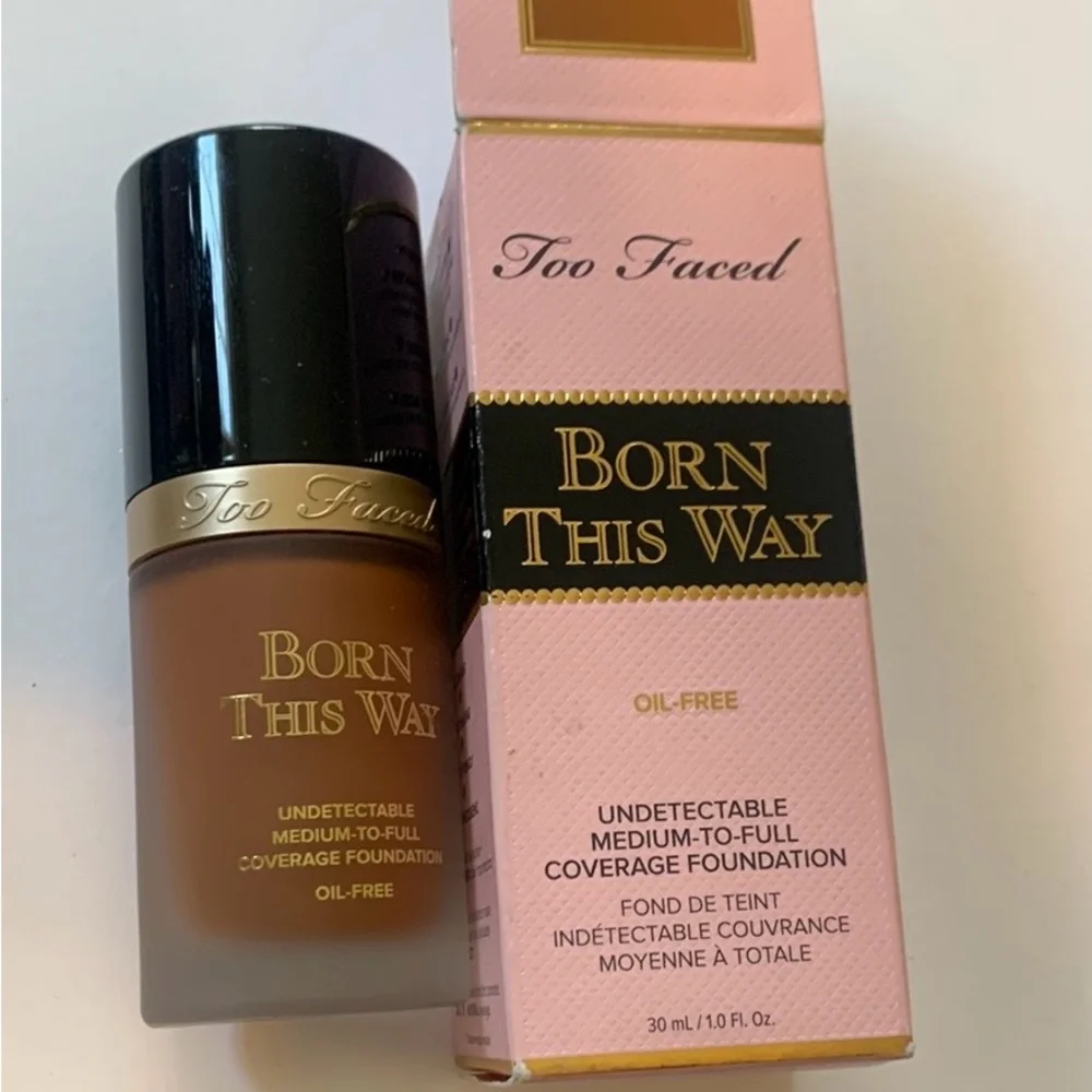 Too Faced Brown Foundation Medium-to-Full Coverage